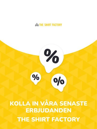 The Shirt Factory-katalog i Karlstad | Erbjudanden The Shirt Factory | 2024-04-24 - 2025-04-24