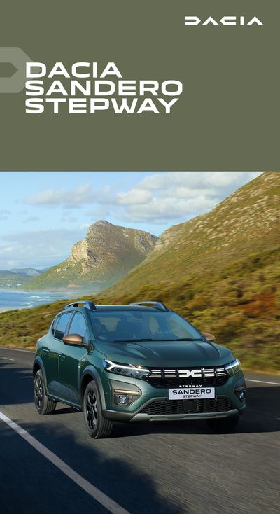 Dacia-katalog i Solna | Dacia Sandero Stepway - Broschyr | 2024-04-24 - 2024-05-08