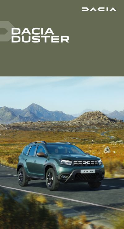 Dacia-katalog i Klippan | Dacia Duster - Broschyr | 2024-04-24 - 2024-05-08