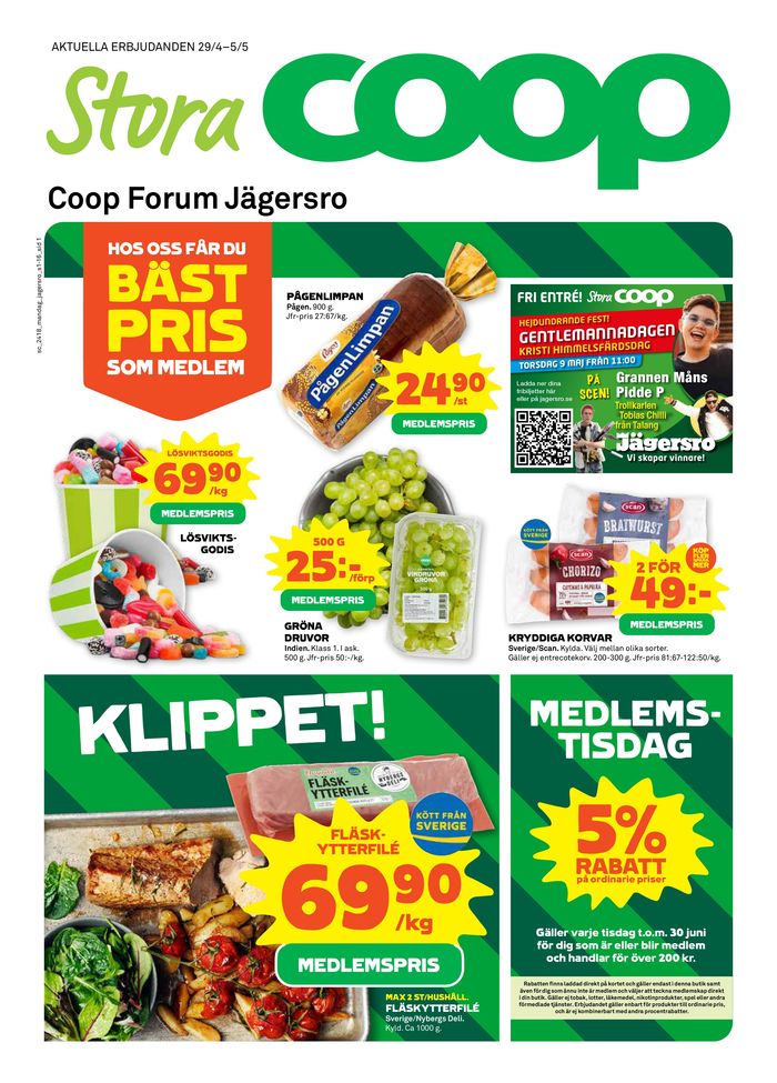 Coop Forum-katalog i Malmö | Coop Forum reklamblad | 2024-04-29 - 2024-05-05