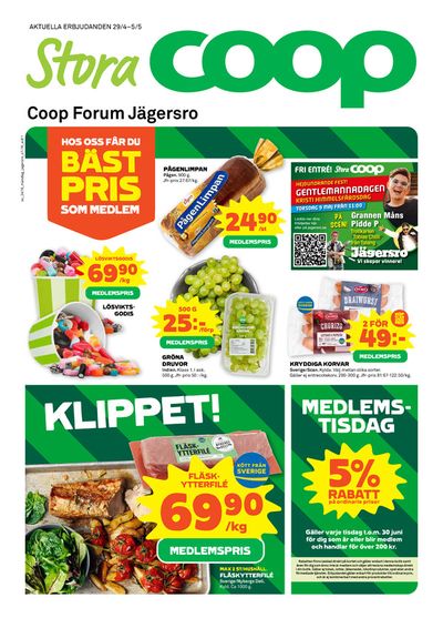 Coop Forum-katalog i Möllevången | Coop Forum reklamblad | 2024-04-29 - 2024-05-05