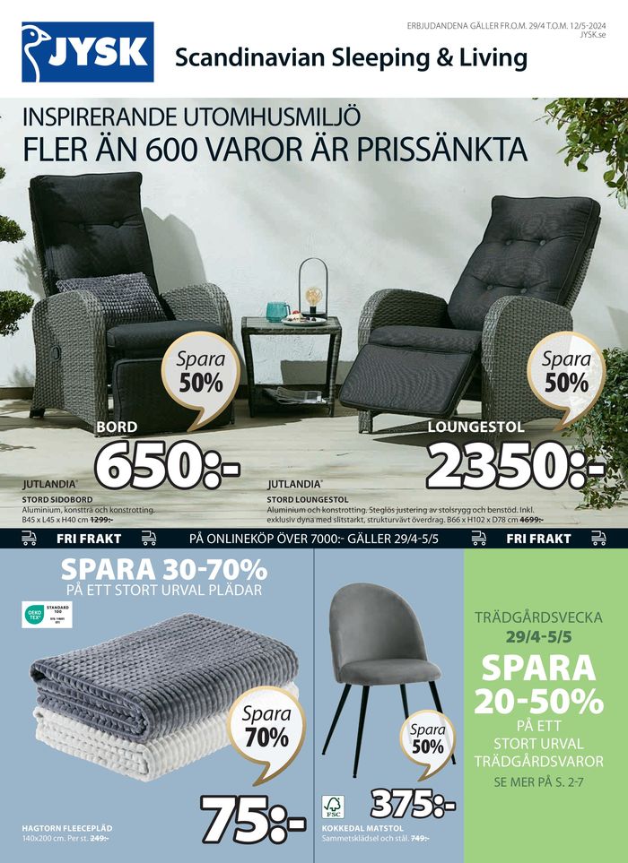 JYSK-katalog i Sandviken (Gävleborg) | Veckans erbjudanden | 2024-04-29 - 2024-05-13
