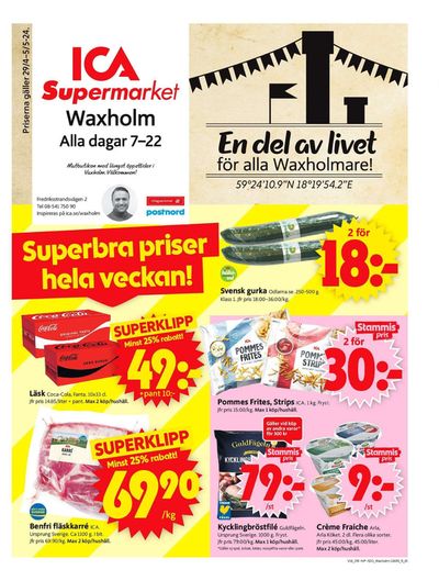 ICA Supermarket-katalog i Torsby (Stockholm) | ICA Supermarket Erbjudanden | 2024-04-29 - 2024-05-05