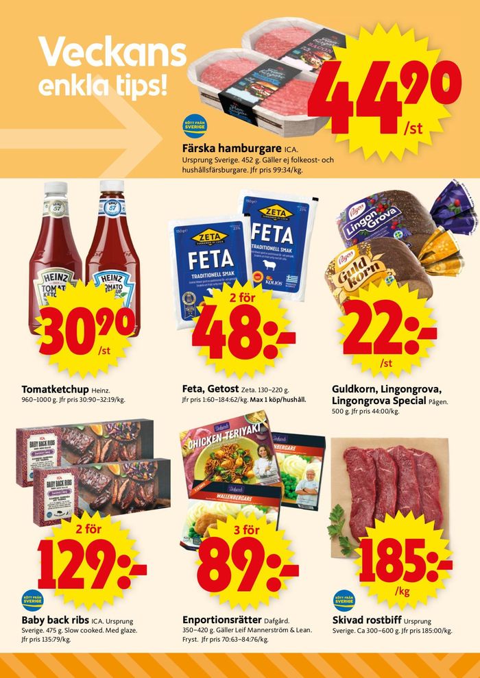 ICA Supermarket-katalog i Uppsala | ICA Supermarket Erbjudanden | 2024-04-29 - 2024-05-13