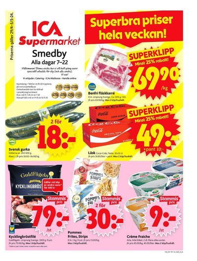 ICA Supermarket-katalog i Krokek | ICA Supermarket Erbjudanden | 2024-04-29 - 2024-05-05