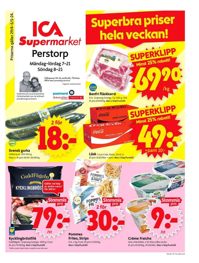 ICA Supermarket-katalog i Höör | ICA Supermarket Erbjudanden | 2024-04-29 - 2024-05-05