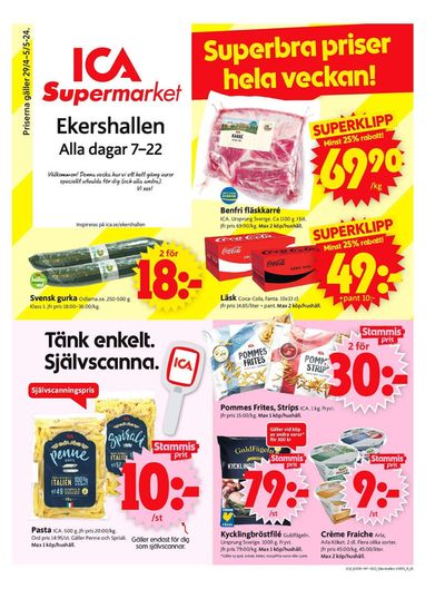 ICA Supermarket-katalog i Örebro | ICA Supermarket Erbjudanden | 2024-04-29 - 2024-05-05