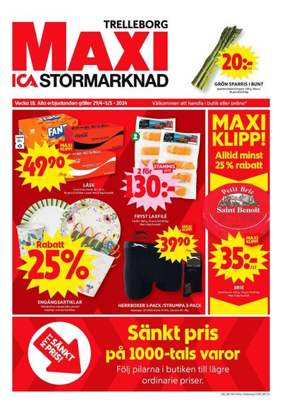 ICA Maxi-katalog i Höllviken | ICA Maxi Erbjudanden | 2024-04-29 - 2024-05-05