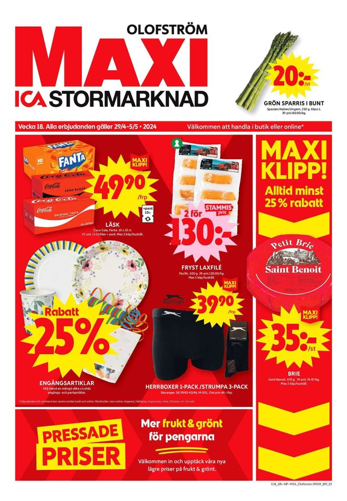 ICA Maxi-katalog i Olofström | ICA Maxi Erbjudanden | 2024-04-29 - 2024-05-05
