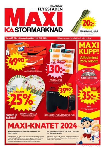 ICA Maxi-katalog i Steninge | ICA Maxi Erbjudanden | 2024-04-29 - 2024-05-05