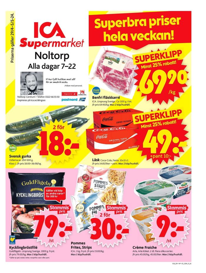 ICA Supermarket-katalog i Alingsås | ICA Supermarket Erbjudanden | 2024-04-29 - 2024-05-05