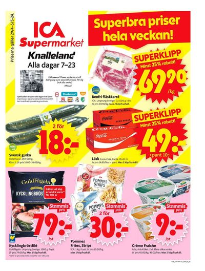 ICA Supermarket-katalog i Dalsjöfors | ICA Supermarket Erbjudanden | 2024-04-29 - 2024-05-05