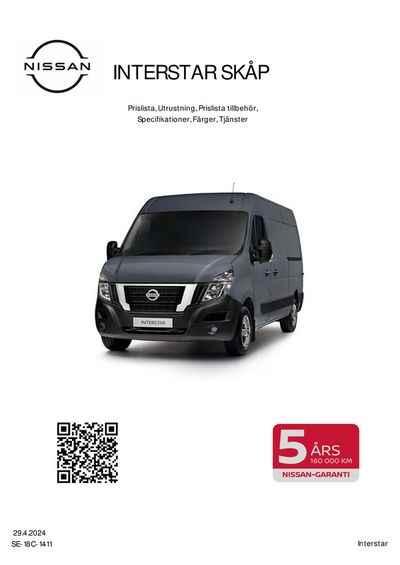 Nissan-katalog i Laholm | Nissan Interstar | 2024-05-01 - 2025-05-01