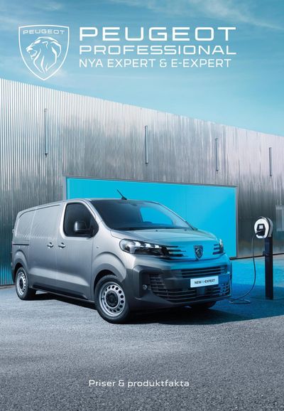 Peugeot-katalog i Visby | Peugeot E-Expert & Expert | 2024-05-02 - 2025-05-02