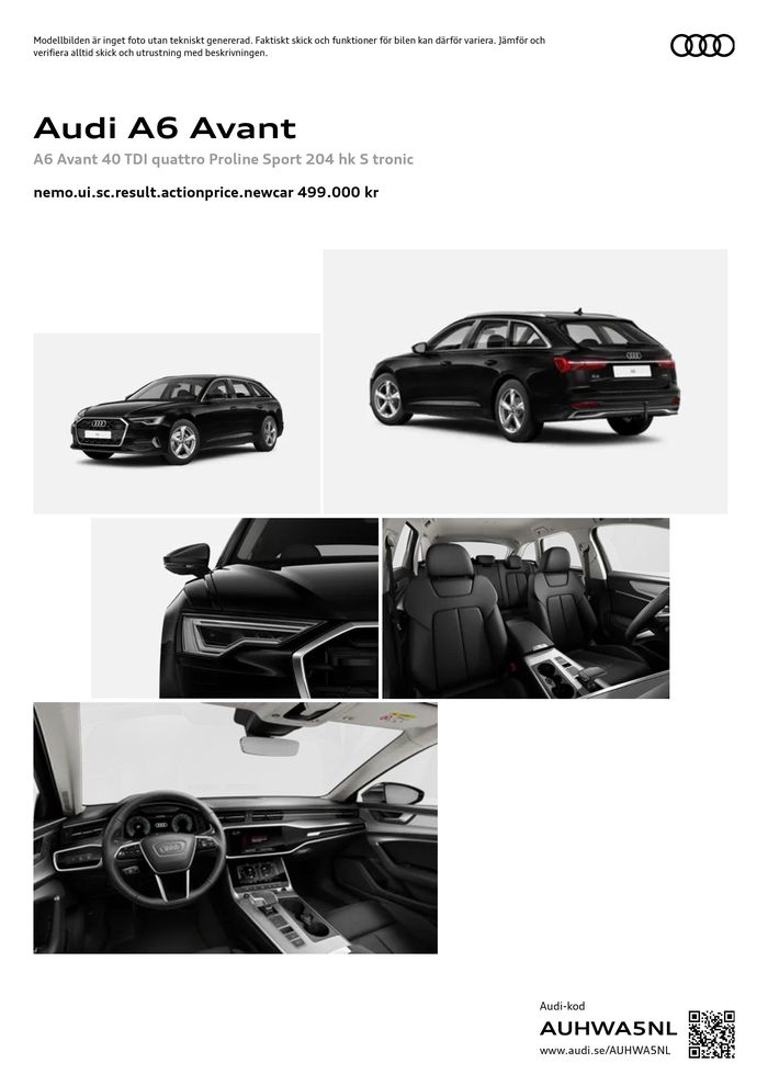 Audi-katalog i Sandviken (Gävleborg) | Audi A6 Avant | 2024-05-04 - 2025-05-04