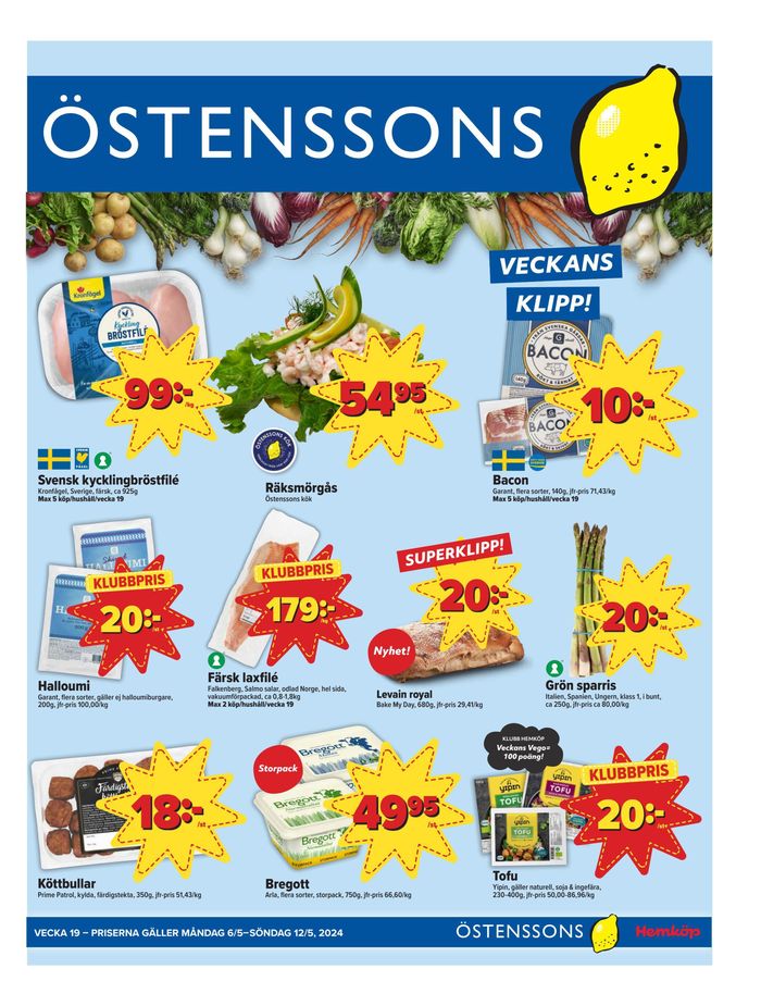 Östenssons-katalog i Vadstena | Östenssons reklambad | 2024-05-05 - 2024-05-19