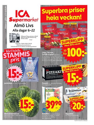 ICA Supermarket-katalog i Höviksnäs | ICA Supermarket Erbjudanden | 2024-05-06 - 2024-05-12