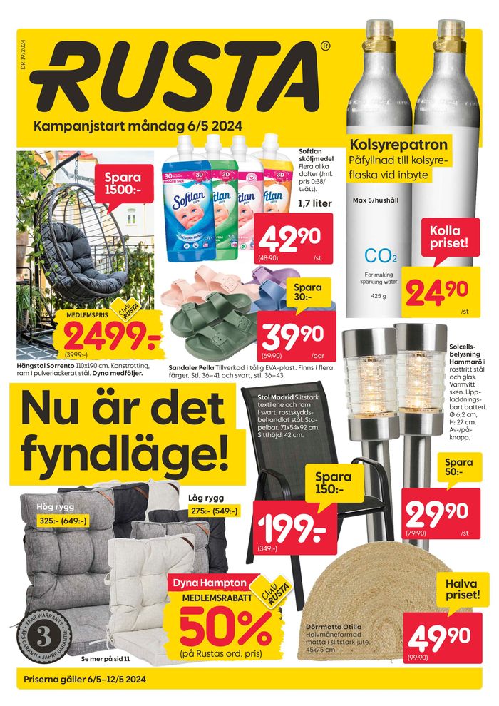 Rusta-katalog i Norrtälje | Rusta reklambad | 2024-05-06 - 2024-05-20