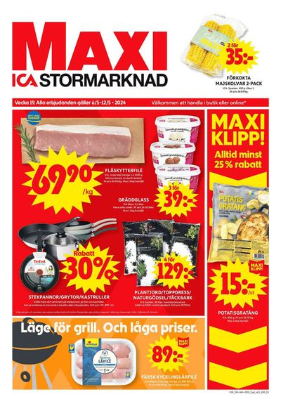 Erbjudanden av Matbutiker i Svedala | ICA Maxi Erbjudanden de ICA Maxi | 2024-05-06 - 2024-05-20
