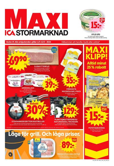 ICA Maxi-katalog i Värsås | ICA Maxi Erbjudanden | 2024-05-06 - 2024-05-12