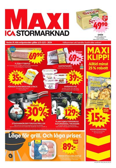 ICA Maxi-katalog i Vinäs | ICA Maxi Erbjudanden | 2024-05-06 - 2024-05-12