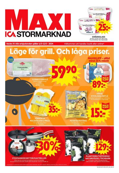 ICA Maxi-katalog i Gladö kvarn | ICA Maxi Erbjudanden | 2024-05-06 - 2024-05-12