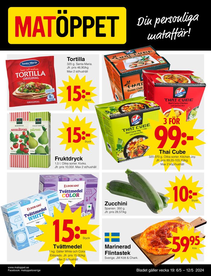 Matöppet-katalog i Västerås | Matöppet Veckans DR-blad | 2024-05-06 - 2024-05-12