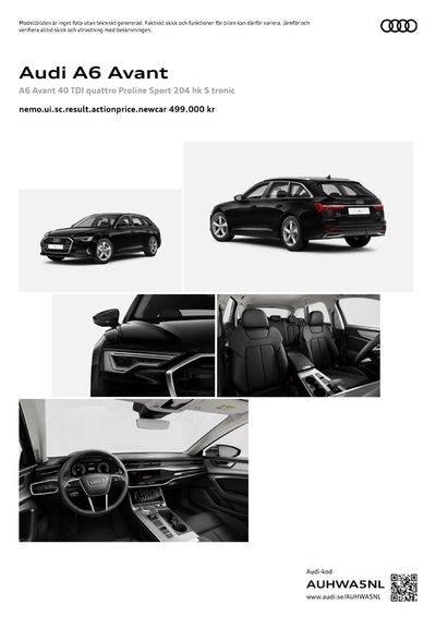 Audi-katalog i Stockholm | Audi A6 Avant | 2024-05-06 - 2025-05-06
