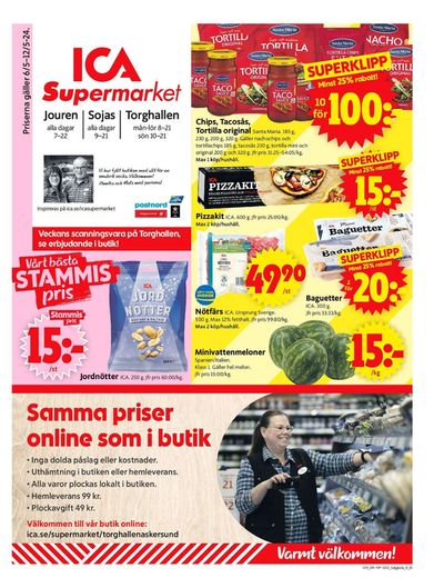 ICA Supermarket-katalog i Fjugesta | ICA Supermarket Erbjudanden | 2024-05-06 - 2024-05-12