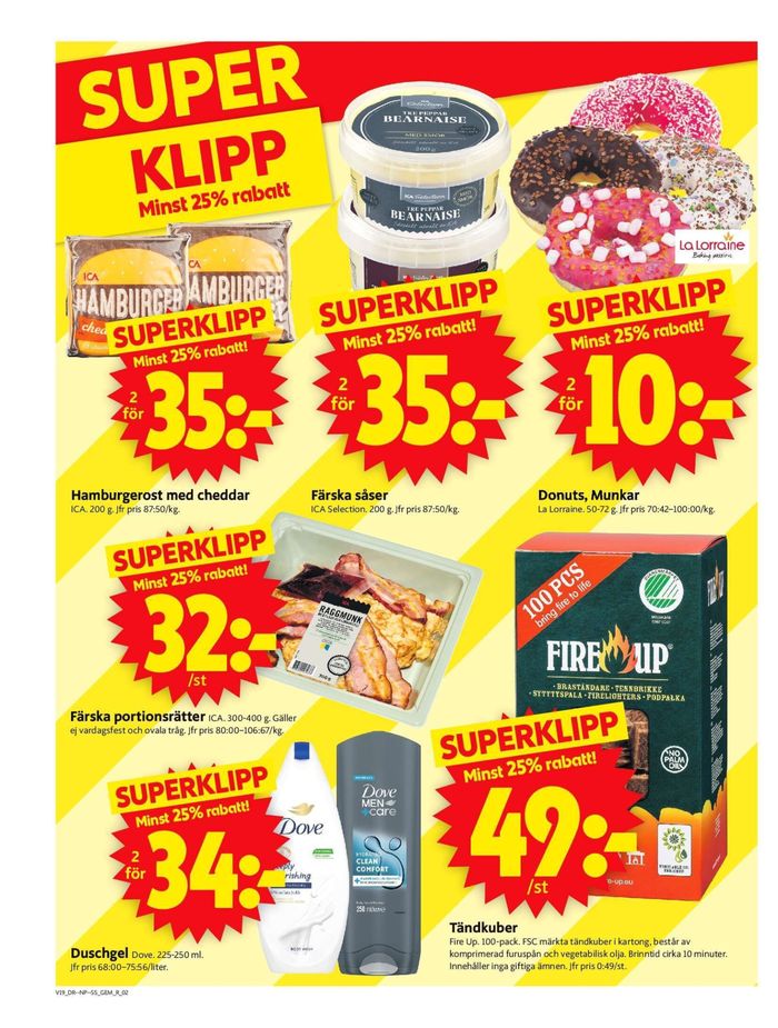 ICA Supermarket-katalog i Karlsborg (Västra Götaland) | ICA Supermarket Erbjudanden | 2024-05-06 - 2024-05-12