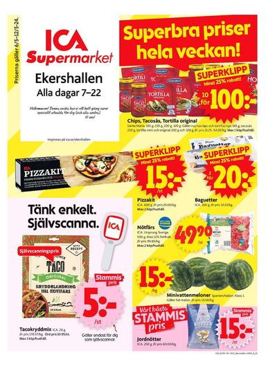 ICA Supermarket-katalog i Örebro | ICA Supermarket Erbjudanden | 2024-05-06 - 2024-05-12
