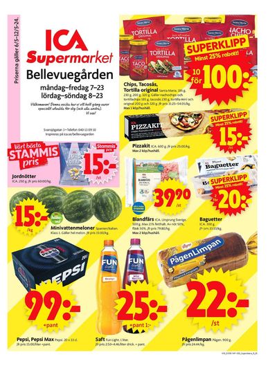 ICA Supermarket-katalog i Holma | ICA Supermarket Erbjudanden | 2024-05-06 - 2024-05-12