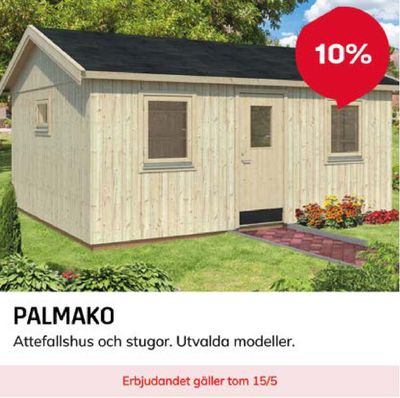 Erbjudanden av Bygg och Trädgård i Bromölla | Hasta 10% palmako !!! de Byggmax | 2024-05-08 - 2024-05-15