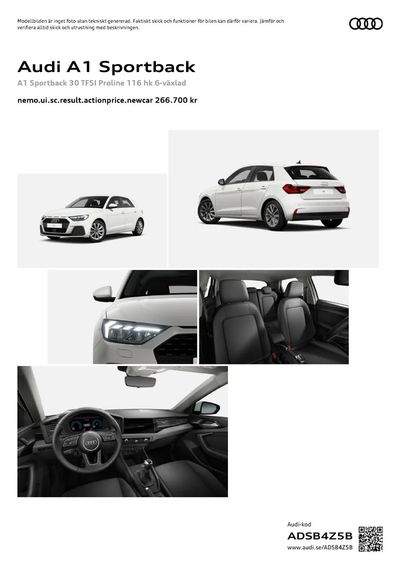 Audi-katalog i Enköping | Audi A1 Sportback | 2024-05-09 - 2025-05-09