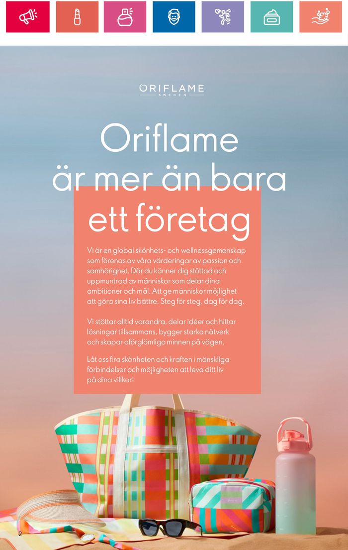 Oriflame-katalog | Oriflame reklamblad | 2024-05-09 - 2024-05-23