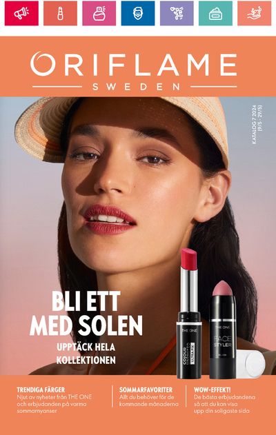 Erbjudanden av Skönhet och Parfym i Skärholmen | Oriflame reklamblad de Oriflame | 2024-05-09 - 2024-05-23