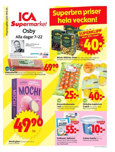 ICA Supermarket-katalog i Älmhult | ICA Supermarket Erbjudanden | 2024-05-13 - 2024-05-19