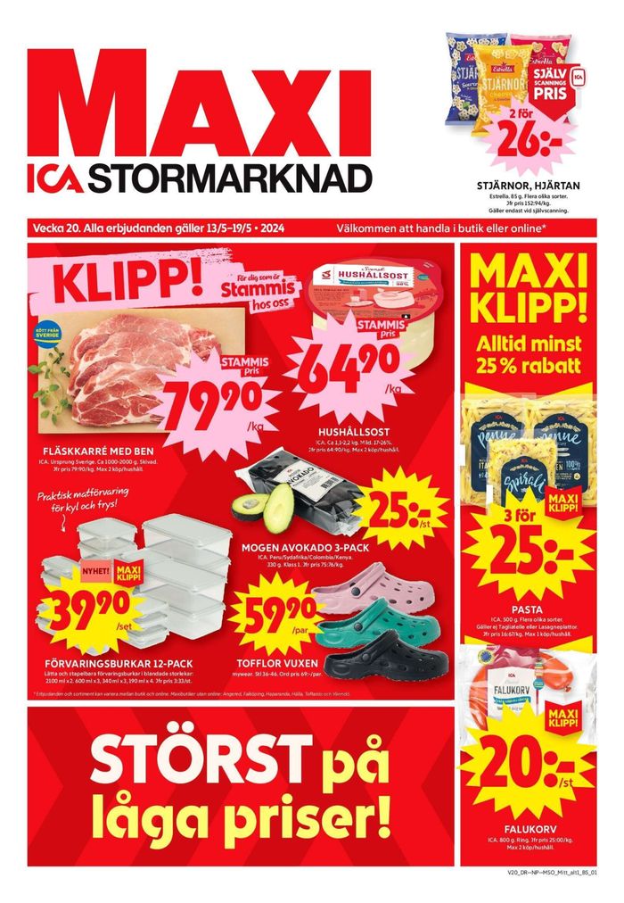 ICA Maxi-katalog i Örebro | ICA Maxi Erbjudanden | 2024-05-13 - 2024-05-19