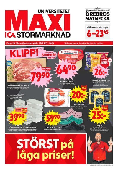 ICA Maxi-katalog i Stora Mellösa | ICA Maxi Erbjudanden | 2024-05-13 - 2024-05-19