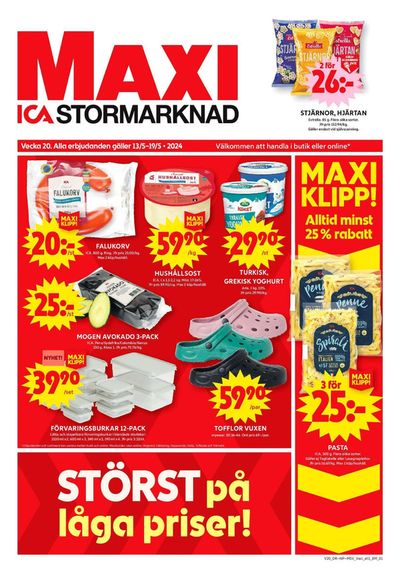 ICA Maxi-katalog i Värsås | ICA Maxi Erbjudanden | 2024-05-13 - 2024-05-19