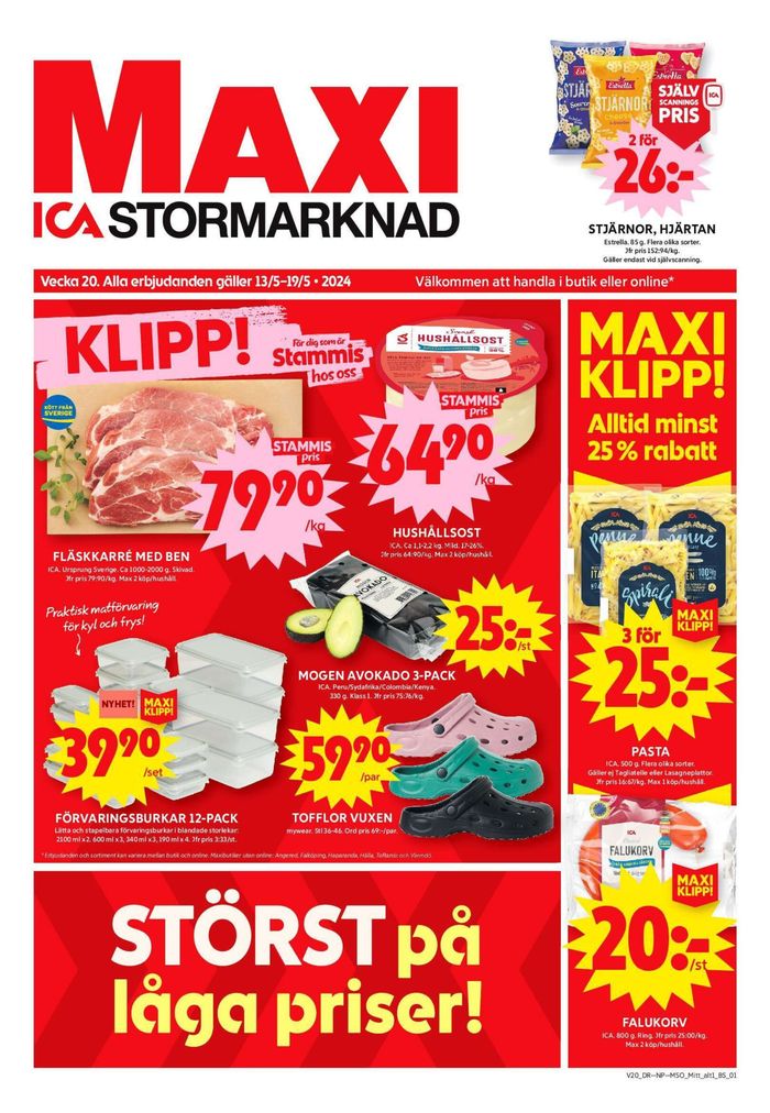ICA Maxi-katalog i Västerås | ICA Maxi Erbjudanden | 2024-05-13 - 2024-05-19