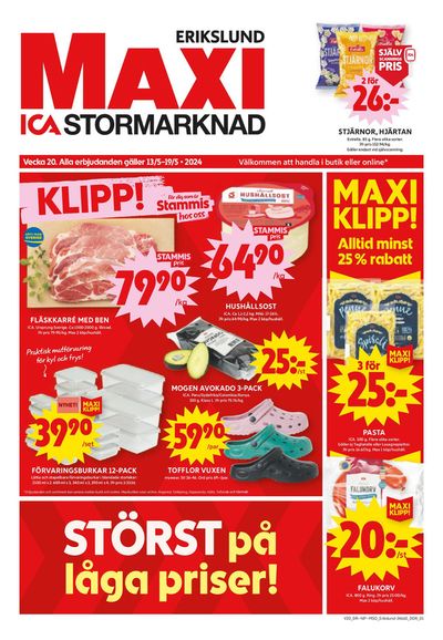 ICA Maxi-katalog i Tibble och Lundby | ICA Maxi Erbjudanden | 2024-05-13 - 2024-05-19