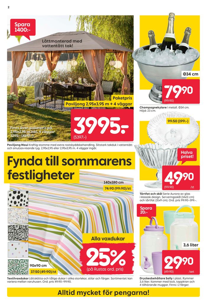 Rusta-katalog i Göteborg | Rusta reklambad | 2024-05-13 - 2024-05-27