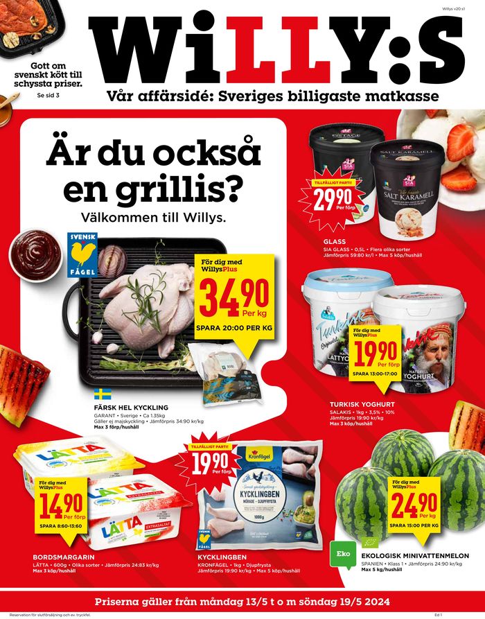 Willys-katalog i Stockholm | Willys Erbjudanden | 2024-05-13 - 2024-05-19