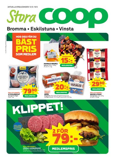 Erbjudanden av Matbutiker i Bromma | Stora Coop Erbjudanden de Stora Coop | 2024-05-13 - 2024-05-19