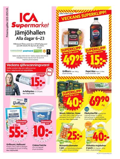 ICA Supermarket-katalog i Möcklö | ICA Supermarket Erbjudanden | 2024-05-13 - 2024-05-19
