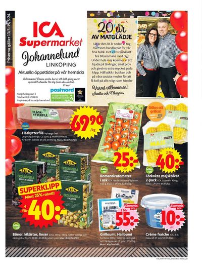 ICA Supermarket-katalog i Sturefors | ICA Supermarket Erbjudanden | 2024-05-13 - 2024-05-19