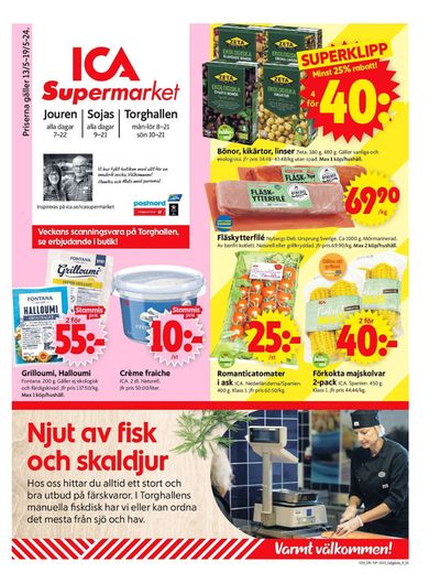 Erbjudanden av Matbutiker i Askersund | ICA Supermarket Erbjudanden de ICA Supermarket | 2024-05-13 - 2024-05-19
