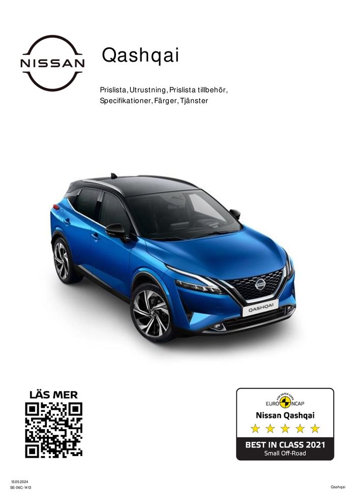 Nissan-katalog i Mora (Dalarna) | Nissan Qashqai | 2024-05-14 - 2025-05-14