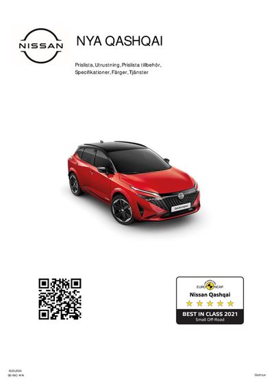 Nissan-katalog i Ängelholm | Nya Nissan Qashqai | 2024-05-16 - 2025-05-16